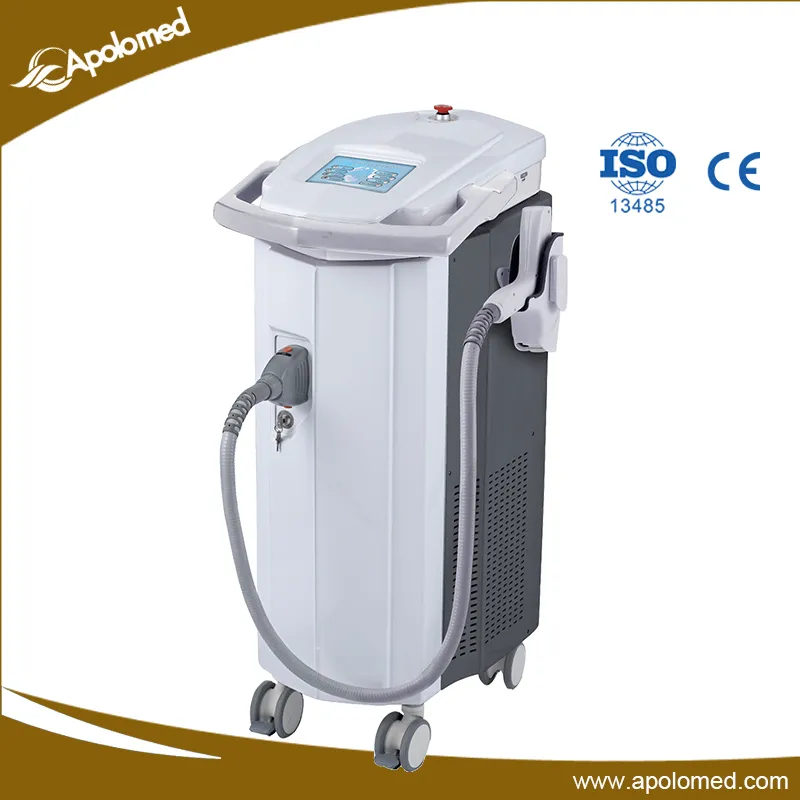 IPL RF ND YAG Laser Hair Removal Machine Long Pulse Laser Machine 1064/532nm ND YAG Laser for Tattoo Removal Skin Rejuvenation