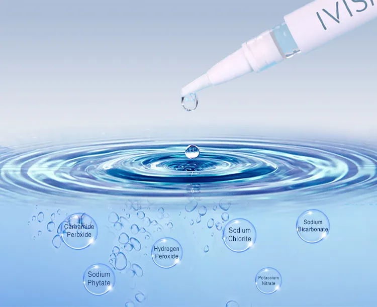 Ivismile Whiten Smile Teeth Whitening Kit Hi Power Wireless LED Light