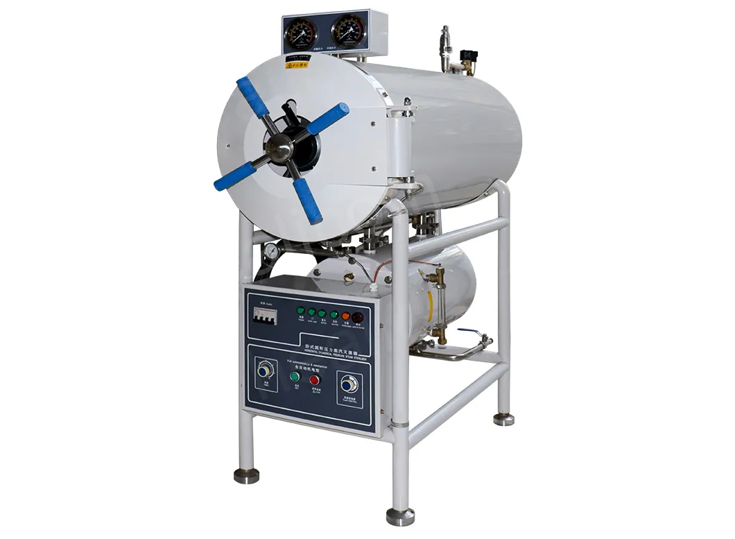 Large 280L 400L 500L Horizontal Cylindrical Medical Pressure Steam Sterilizer Mushroom Autoclave