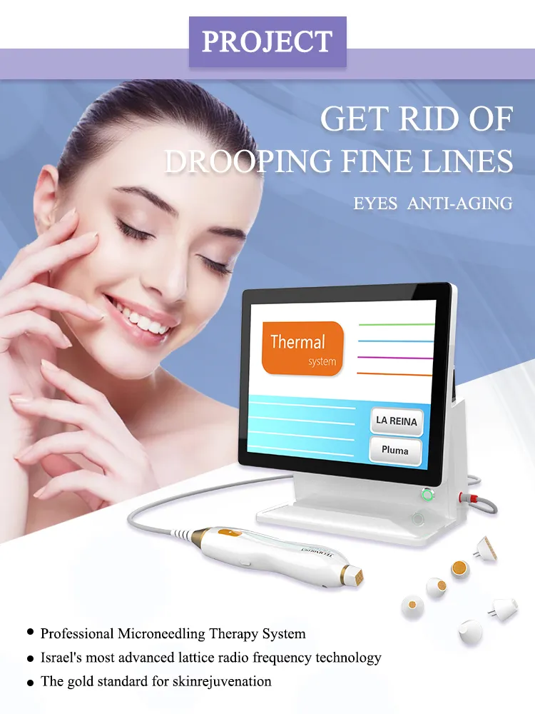 Latest Microneedle RF Fractional Estetico Maquina De Estetica SPA Beauty Equipment