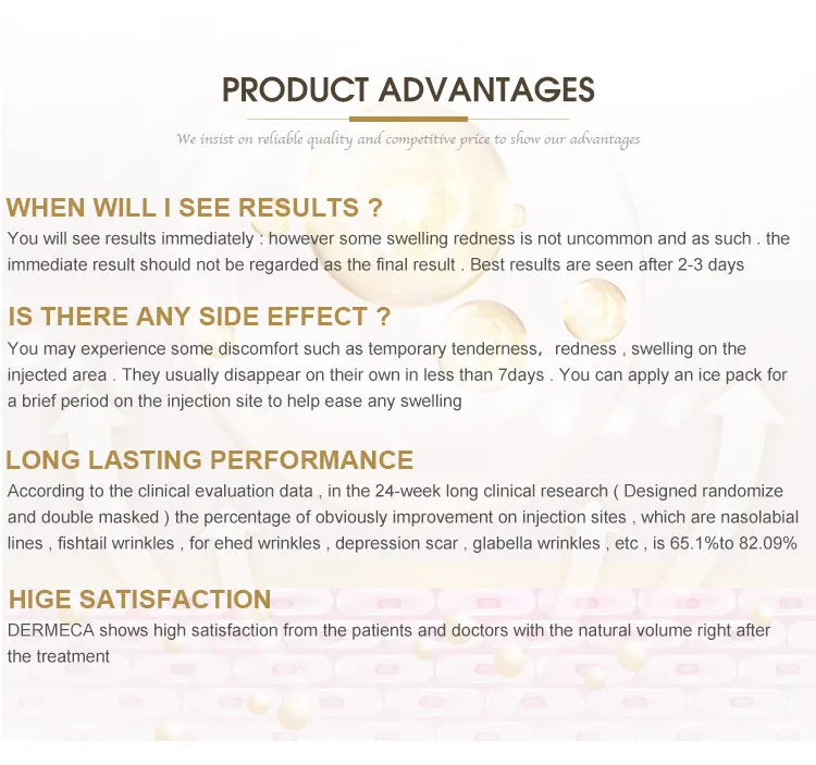 Lip Cheek Hyaluronic Acid Dermal Filler Injection