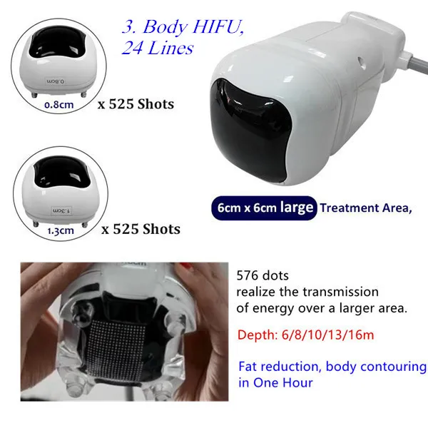 Liposonix Hifu Lipohifu Slimming Machine for Body Weight Loss Face Wrinkle Removal