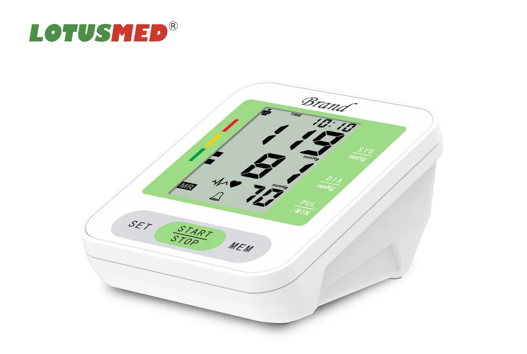 Lotusmed-Bpm-A3-4 Customized Home Sphygmomanometerdigital Blood Pressure Monitor Bp Monitor