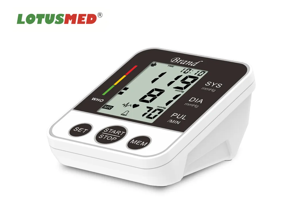 Lotusmed-Bpm-A3-5 Customized Home Sphygmomanometerdigital Blood Pressure Monitor Bp Monitor