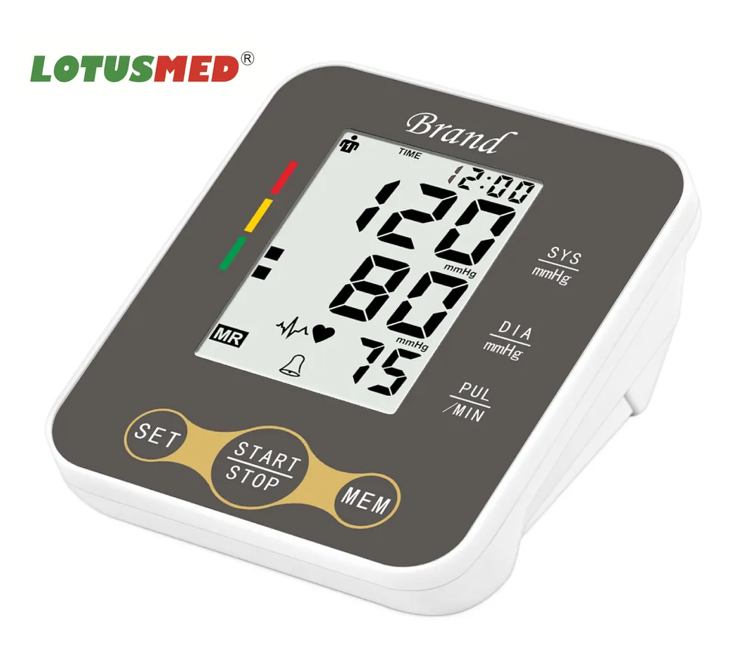Lotusmed-Bpm-A3-5 Customized Home Sphygmomanometerdigital Blood Pressure Monitor Bp Monitor