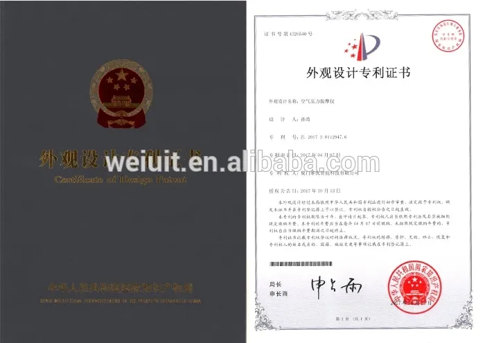 Lymphatic Drainage Massage Blood Circulation System Ipc02 for People Who Has Mild to Severe Varicose Veins