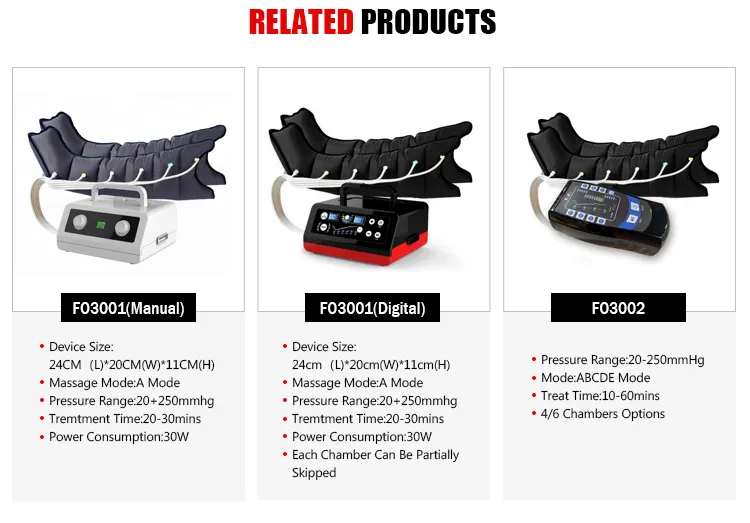 Manual Foot Pulse Wave Air Massage Apparatus
