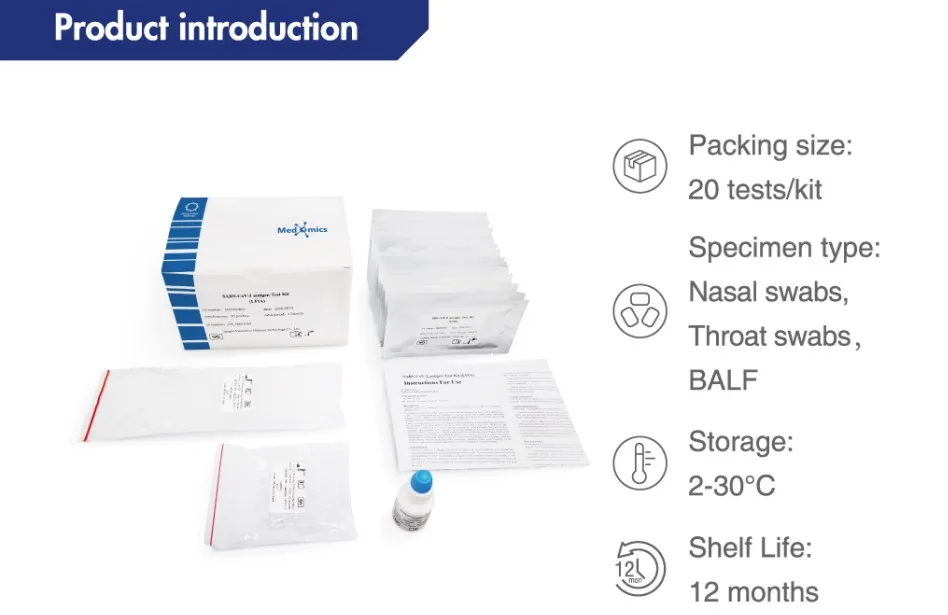 Manufacturer Antigen Rapid Test Kit in Stock