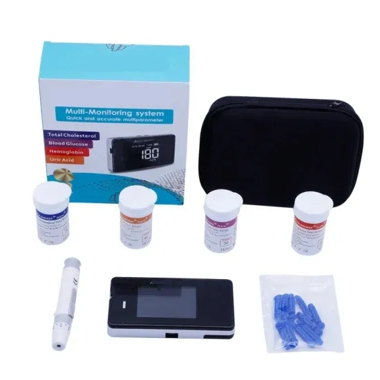 Medical Equipment Health Care Analyzer Monitoring Uric Acid Blood Sugar Glucose Meter