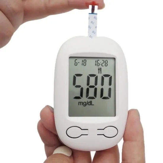 Medical Equipment Health Care Analyzer Monitoring Uric Acid Blood Sugar Glucose Meter