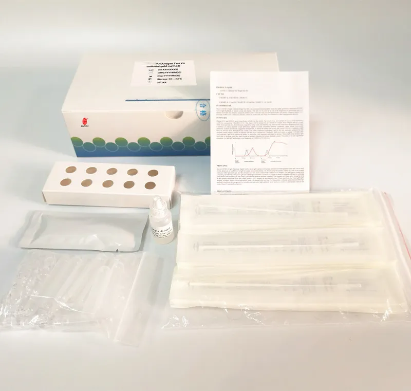 Medomics Rapid Antigen Ivd Test Kit for Novel Virus Detection Exporting Whitelist CE-Marked