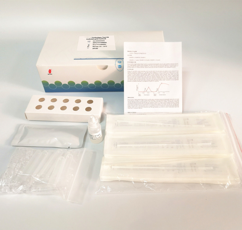 Medomics Rapid Antigen Ivd Test Kit for Novel Virus Detection Exporting Whitelist CE- Marked