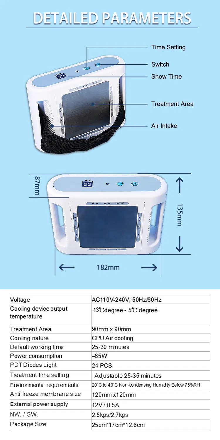 Mini Cryotherapy Vacuum Cryopad Fat Freezing Cryoslim Weight Reduction Body Shaper Fat Reduction Beauty Machine