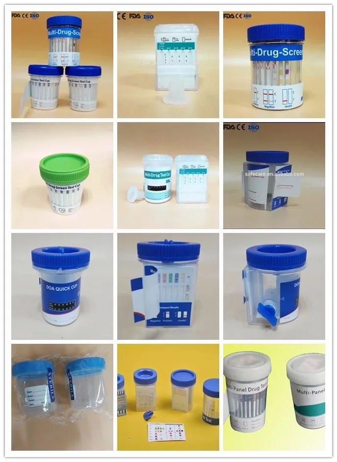 Multi-Drug 11 Drug Screen with S. V. T. Test Cup (Urine) (COC/MTD/MET/MDMA/MOP/OPI/OXY/THC/PCP/PPX/TCA+OX/S. G. /pH)