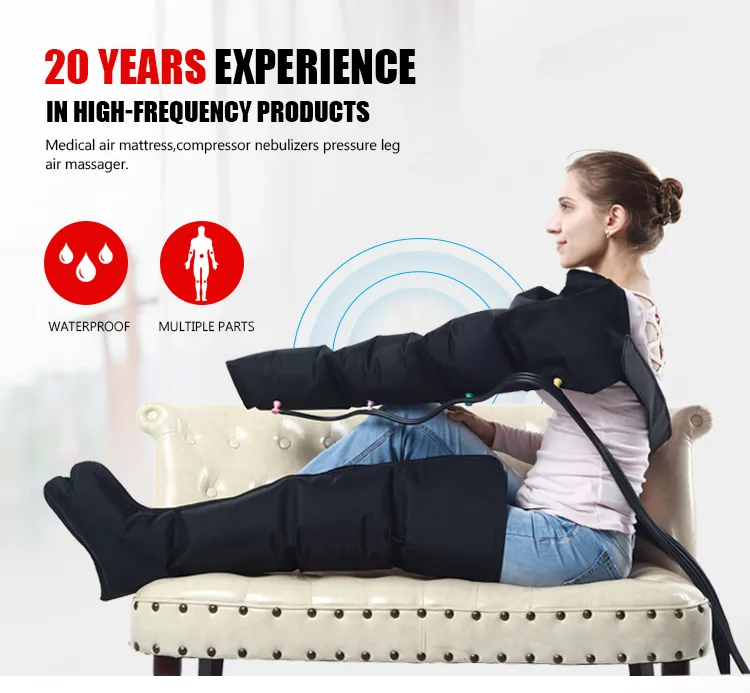 New Arrival 8 Chamber Air Compression Therapy System Leg Massager for Athletes