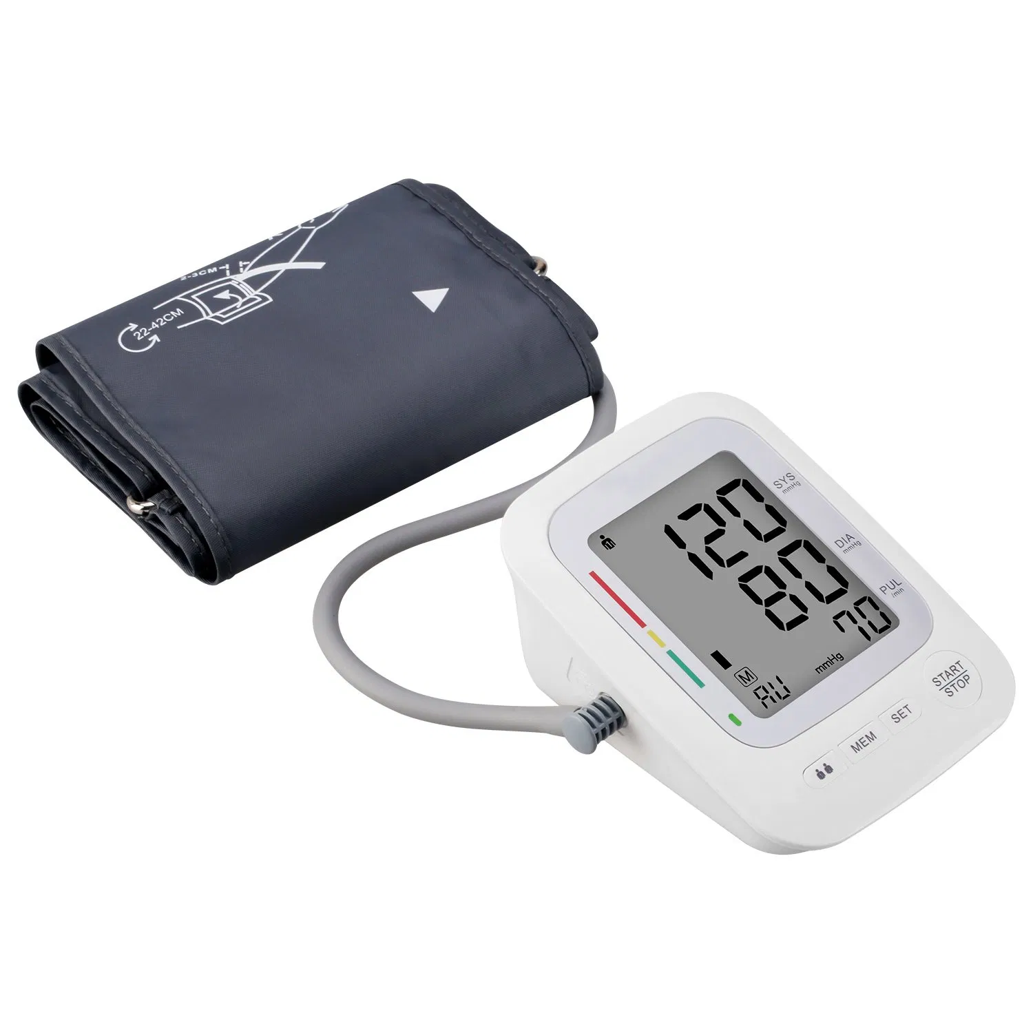 New Ce, ISO, FDA Certified Oscillometric Blood Pressure Monitor, Bpm , Electronic Blood Pressure Meter and Gauge