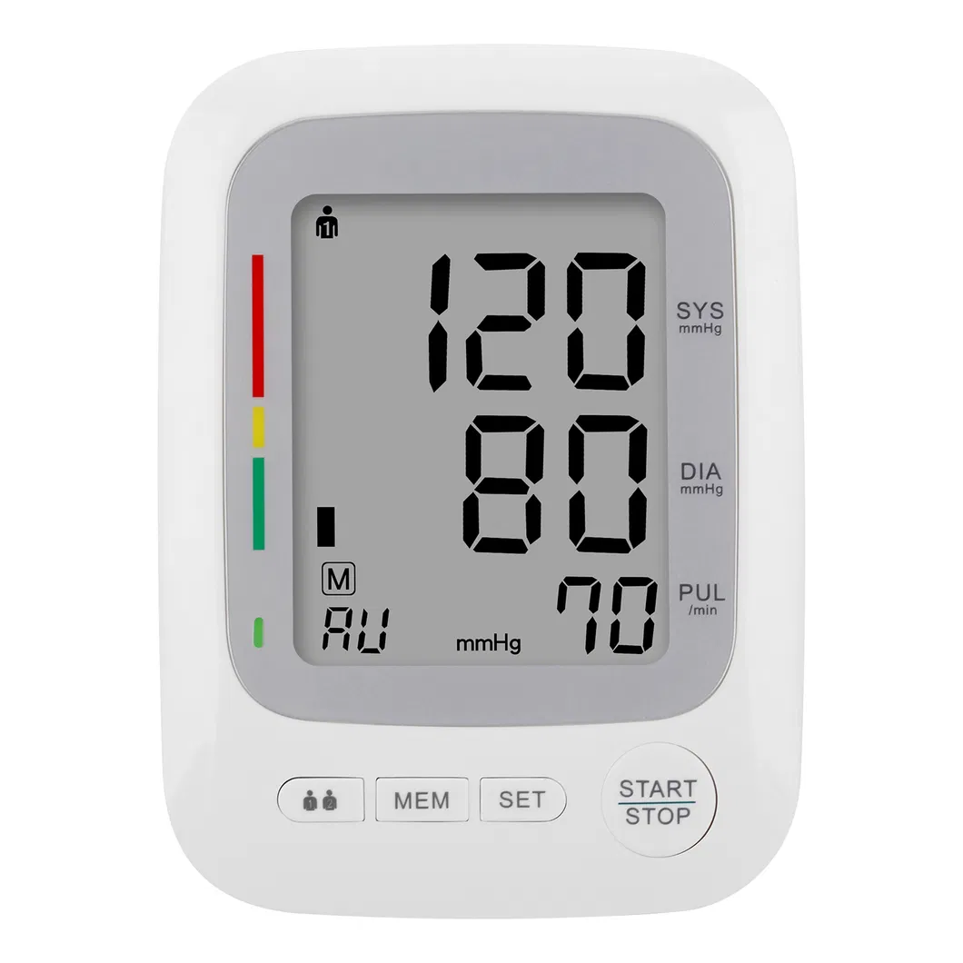 New Ce, ISO, FDA Certified Oscillometric Blood Pressure Monitor, Bpm, Electronic Blood Pressure Meter and Gauge