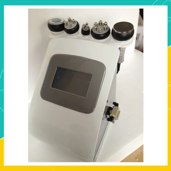 New SPA Vacuum Ultrasonic Cavitation 5 in 1 Radio Frequency RF Skin Care Beauty Equipment