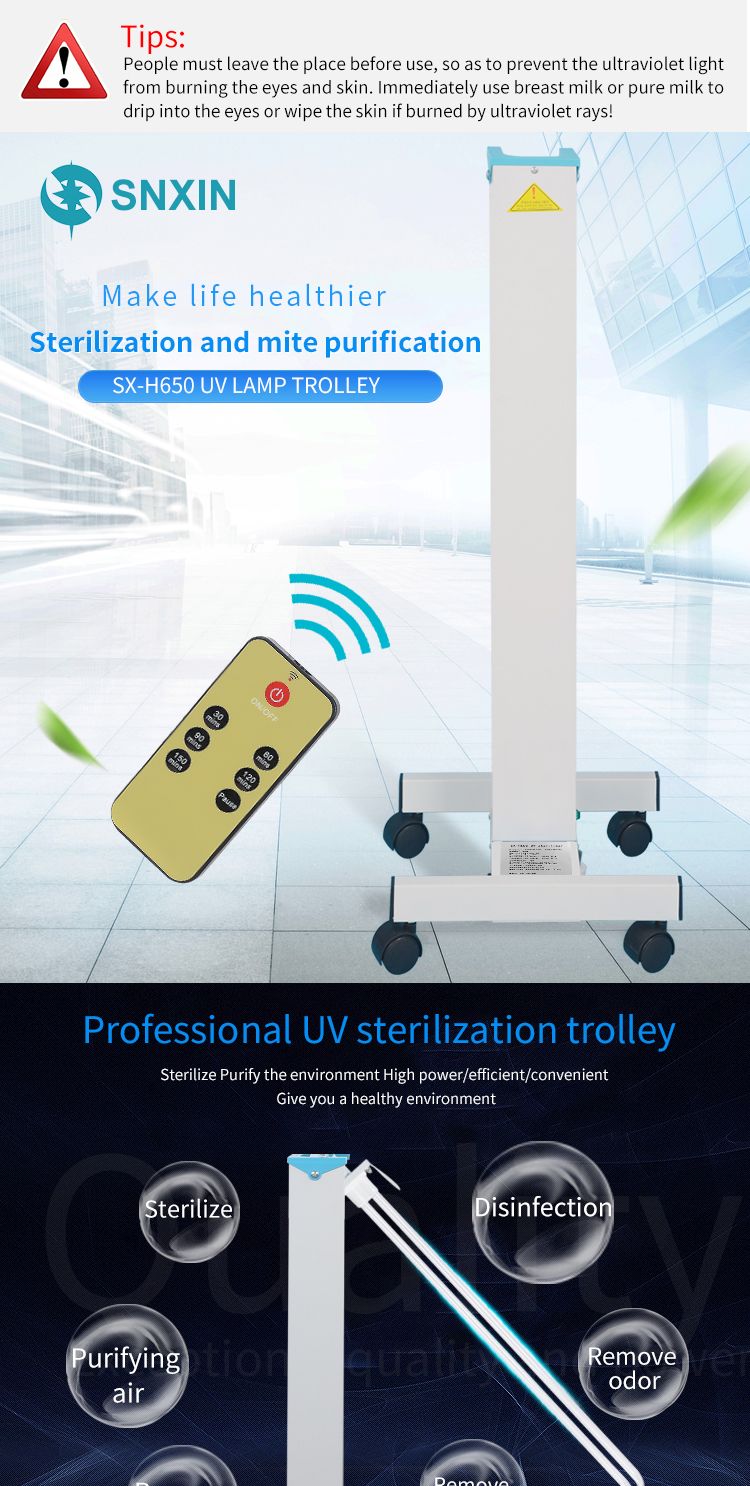 Nice Price Portable 80W Ultraviolet Light Air Purifier Car with CE Rosh for Hospital Home Office