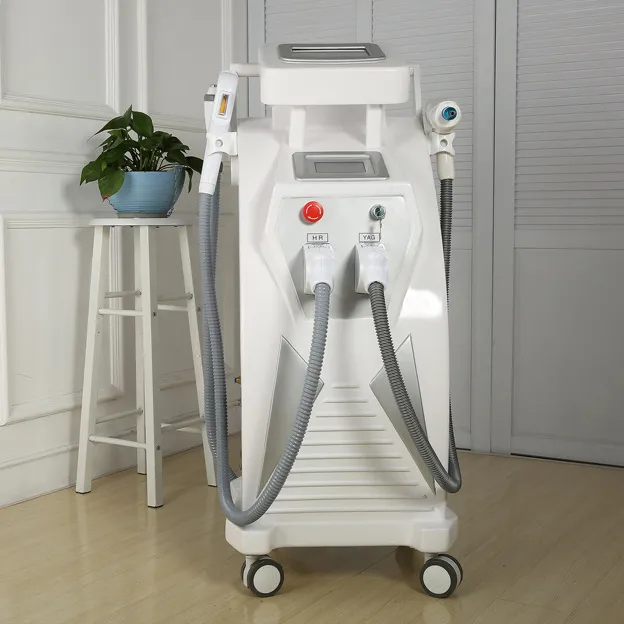 Non Surgical Hair Removal Shr ND YAG Laser with Opt RF