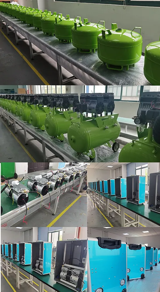 Oil-Free Dental Portable Silent Air Compressor with Low Noise