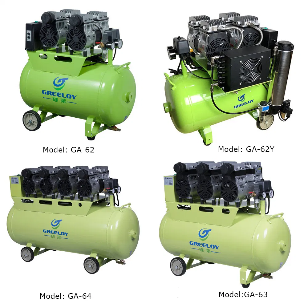 Oilless Air Compressor in Dental Apparatus