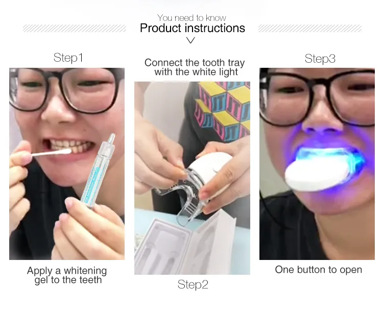 Onuge Silicone Teeth Whitening Trays Take Home Smile Whiter Teeth Whitening Kit