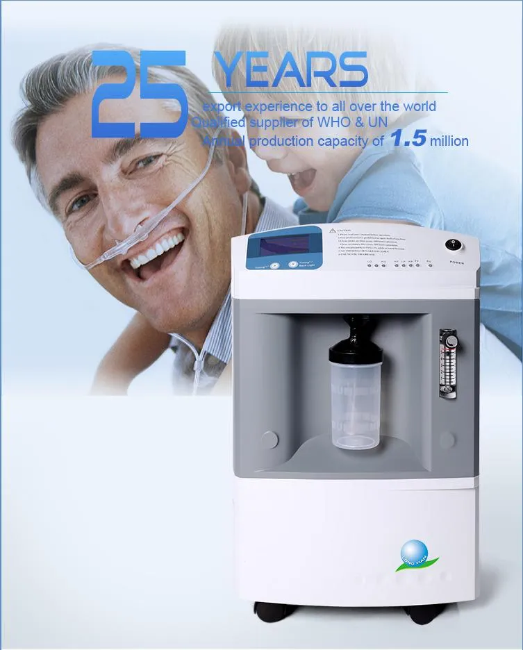 Physical Therapy Equipment Domestic Use Oxygen Machines for Patient with Respiratory Disorder