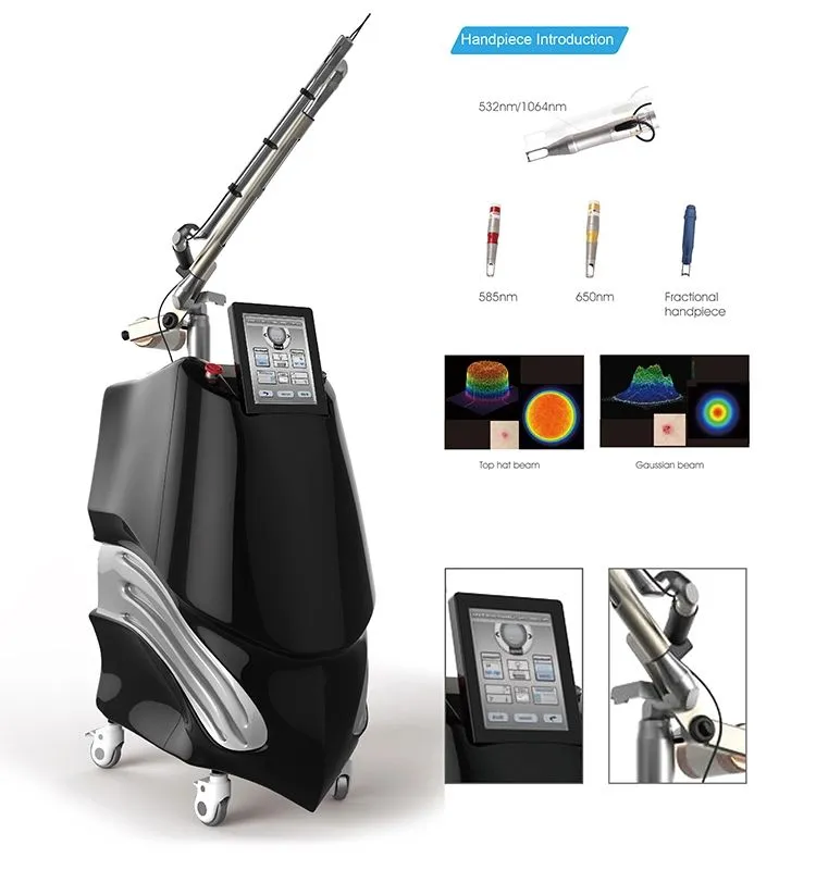Pico Second Picosecond Laser Tattoo Removal Freckle Removal Machine for Sale