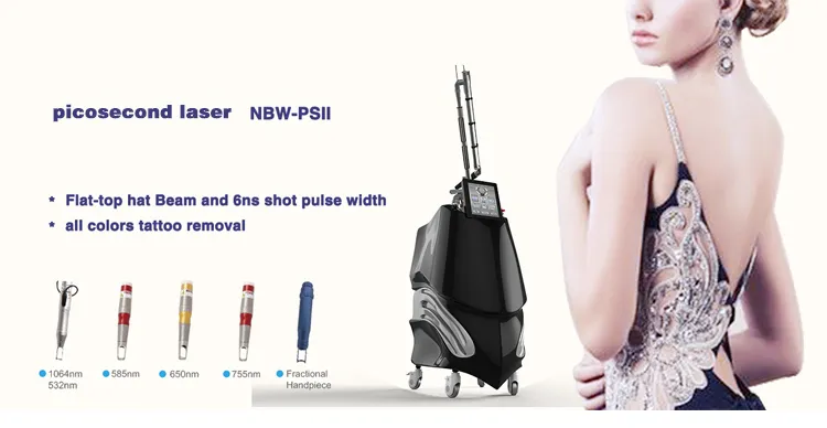 Pico Second Picosecond Laser Tattoo Removal Freckle Removal Machine for Sale