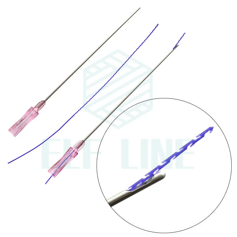 Plastic Surgery Pdo Cog Thread Cones Molding Cog 19g 100mm L Blunt