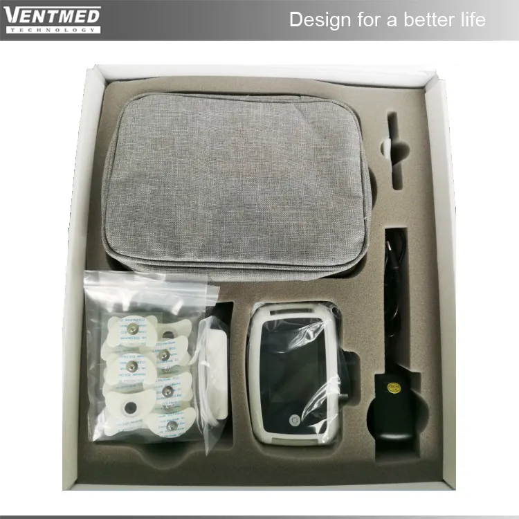 Polysomnograph with Real-Time Display of up to 22 Parameters