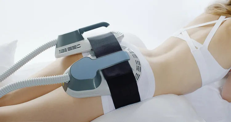 Portable 2handles Emslim Neo Hiemt RF EMS Muscle Building Machine