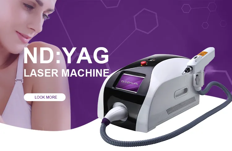 Portable Chloasma Q Switched ND YAG Laser Picosecond Laser Tattoo Removal Picosecond Laser Tattoo Removal Machine with CE