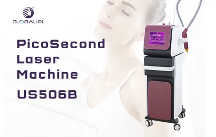 Portable Chloasma Q Switched ND YAG Laser Picosecond Laser Tattoo Removal Picosecond Laser Tattoo Removal Machine with CE