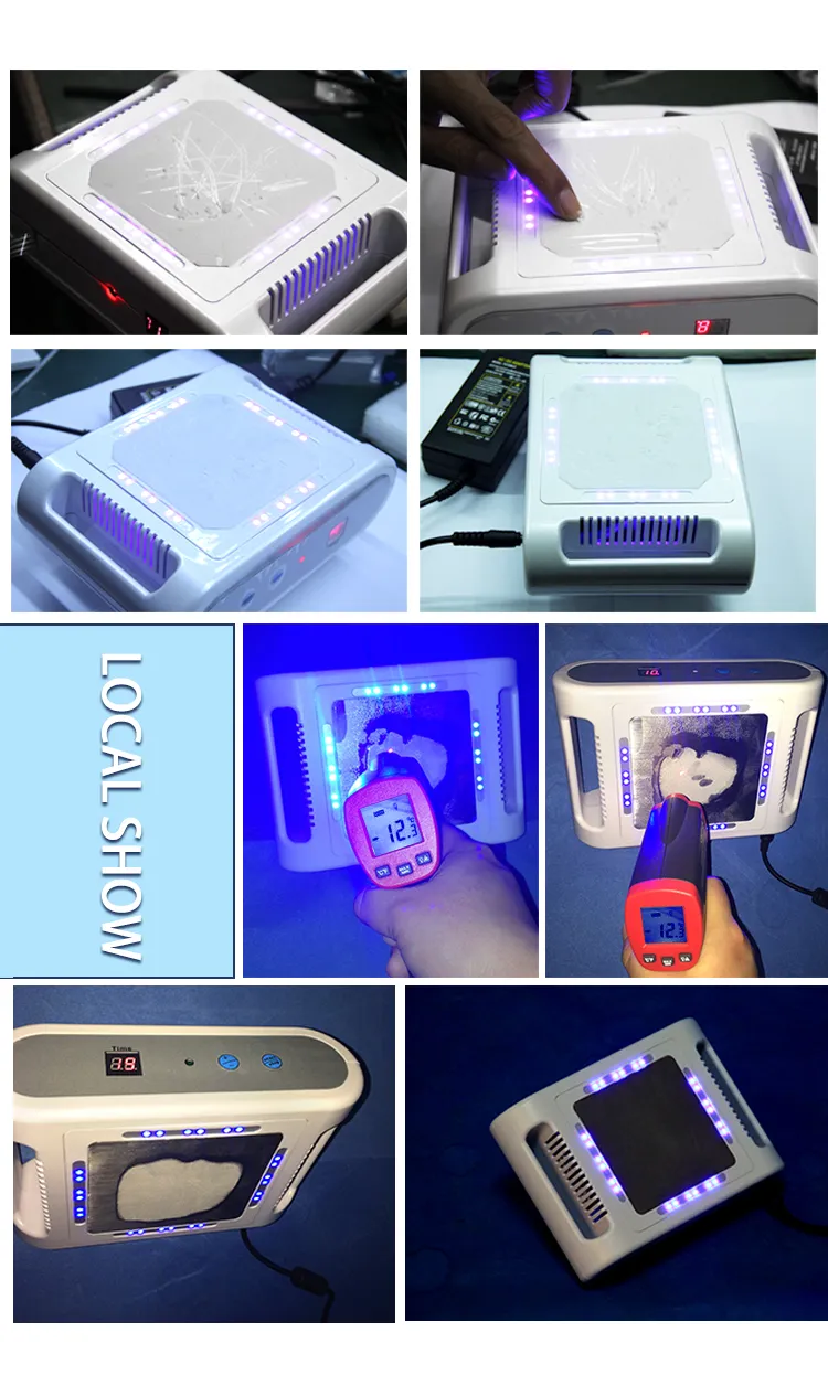 Portable Home Fat Freezing Cryolipolysis Machine / Mini Weight Loss Machine Cryolipolyse Home Use Freeze Fat Device