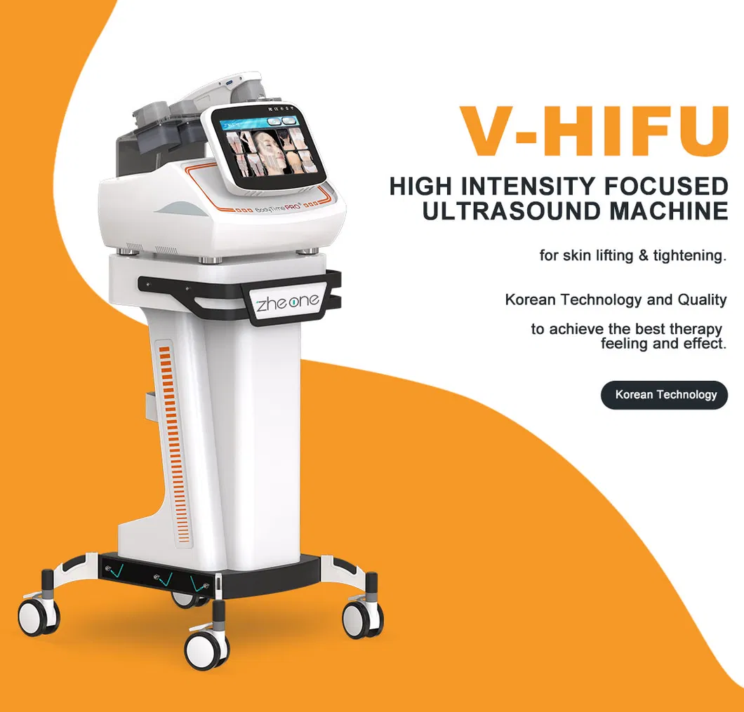 Portable Ultrasound Gel Hifu High Intensity Focused Ultrasound 3D Hifu Maquina