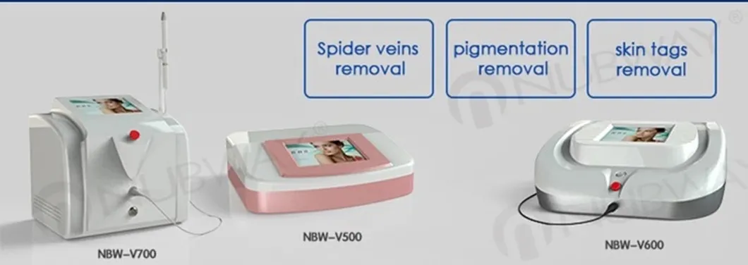 Portable Varicose Veins Spider Vein Removal Diode Laser Machine for Vascular Lesion