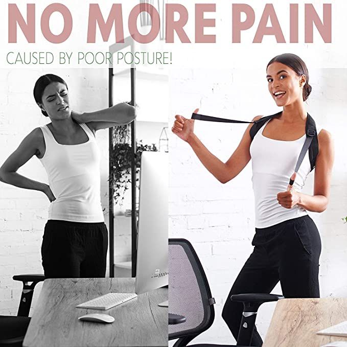Posture Corrector for Men and Women Adjustable Back