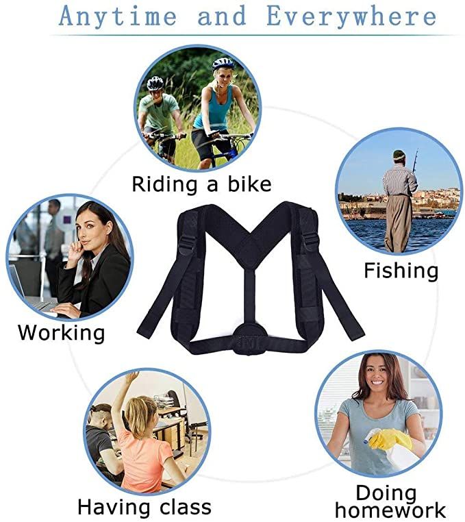 Posture Corrector for Men and Women Adjustable Back