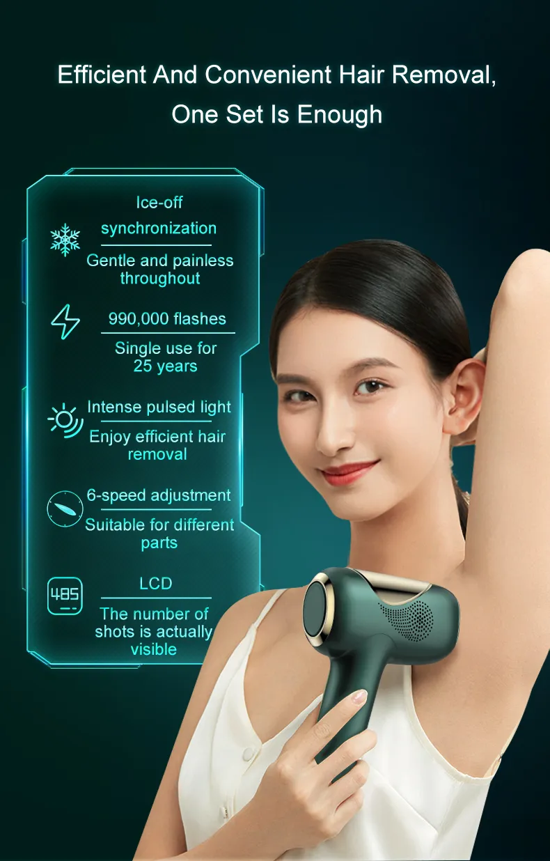 Recharge Virgin Human Body Hair and Armpit Hair Remover