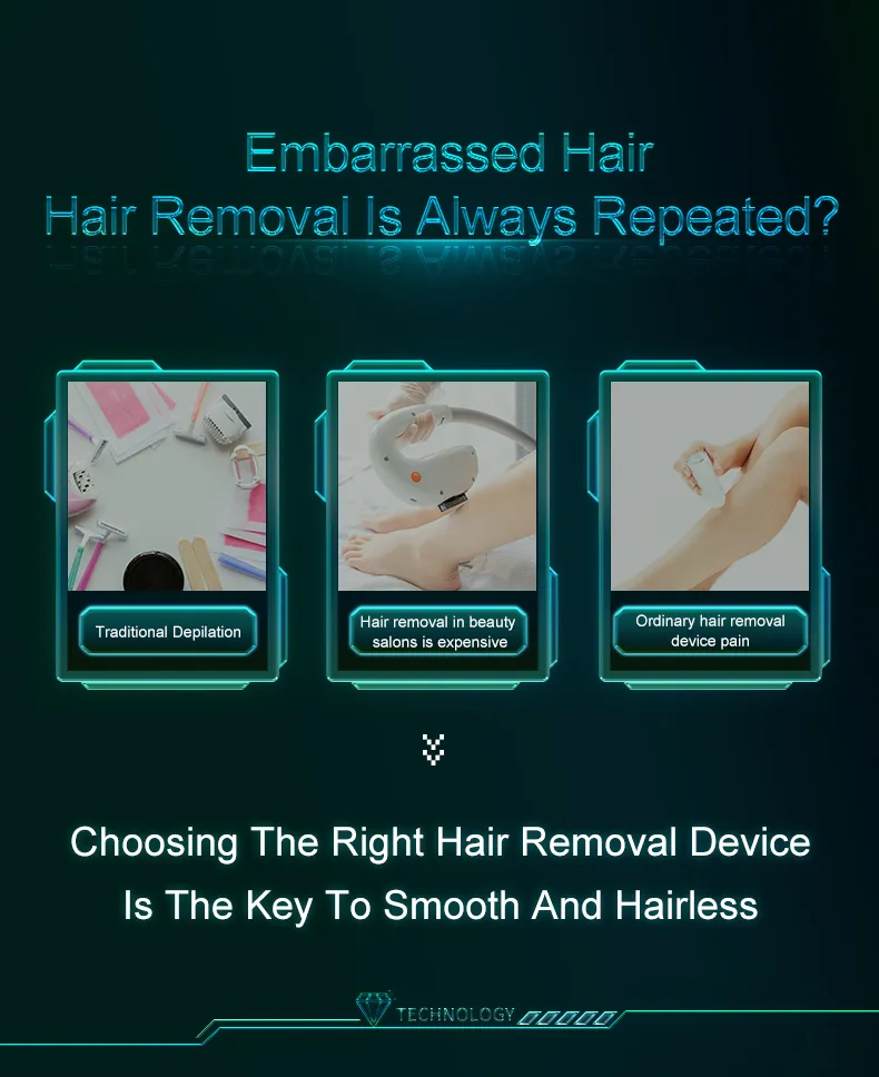 Recharge Virgin Human Body Hair and Armpit Hair Remover