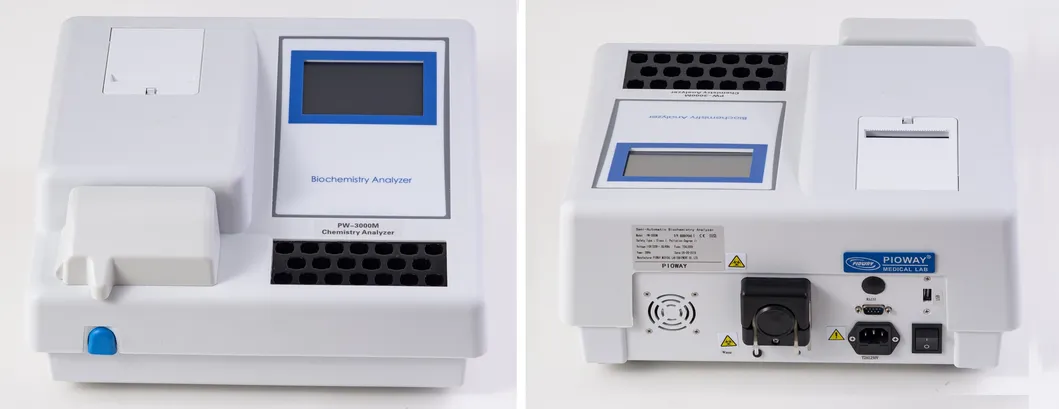 Semi Auto Chemistry Analyzer, Touch Screen, Open System (PW-3000B)