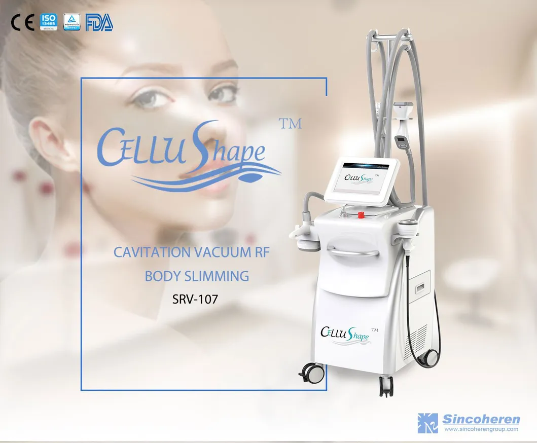Shape Body Slimming 2021 Beauty Equipments Cavitation Radio Frequency Vacuum Velabody Shape V10 Body Slimming Machine