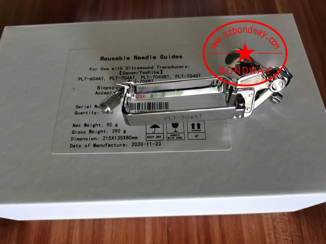 Siemens Biopsy Needle Guide for Convex Ultrasound Transducer CH6-2 5c2g 6c2, 7c2 Reusable Stainless Steel Biopsy Needle Adapter