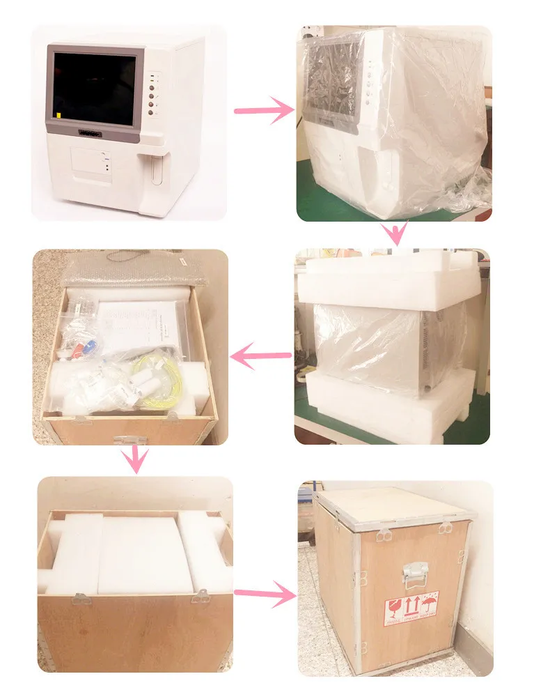 Smart & Compact Laboratory Intrusments Full Auto Hematology Analyzer Machine for Wbc Rbc Hgb Hct Test Mslab39