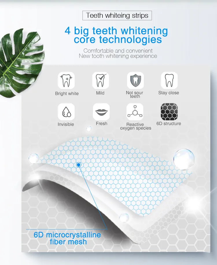 Stain Removal Teeth Whiting Teeth Withening Gel Strips Tooth Whitening Liquid Kit