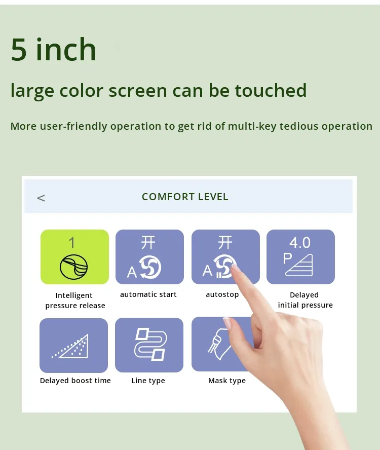 Stop Snoring Solution Anti Snore&Sleep Apnea Auto CPAP Machine with Heated Humidifier & CPAP Mask Optional