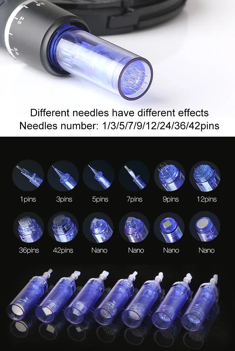 Trendung Microneedling Dermapen Dr. Pen Electric Micro Needle Skin Beauty Anti-Ageing Acne Scars Freckle