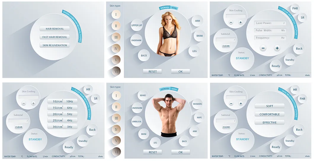 USA Coherent Laser Bar 3 Wavelength 755 808 1064 Nm Diode Laser Hair Removal Beauty Salon Equipment